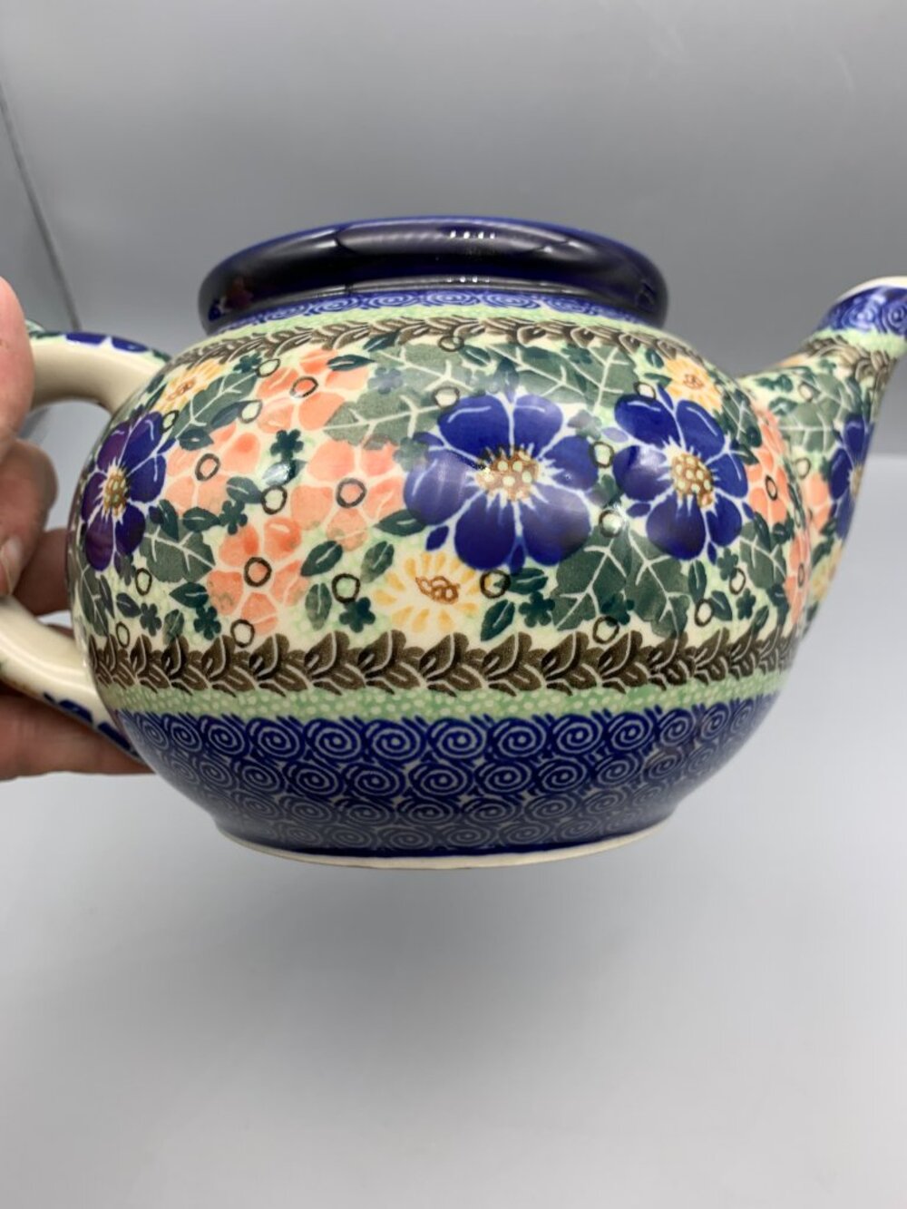 Ceramika Artystycana Unikat Polish Pottery Boleslawiec Signed Teapot - Picture 15 of 15